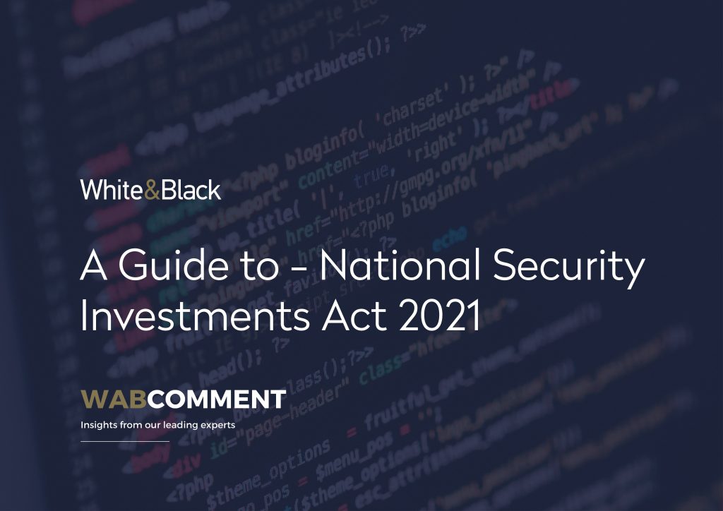 The National Security Investment Act